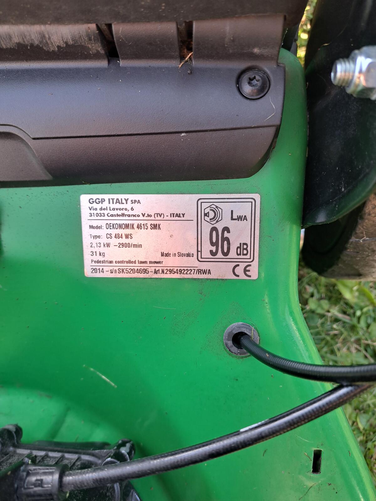 Rasenmäher Oleo-Mac 461S MX 1