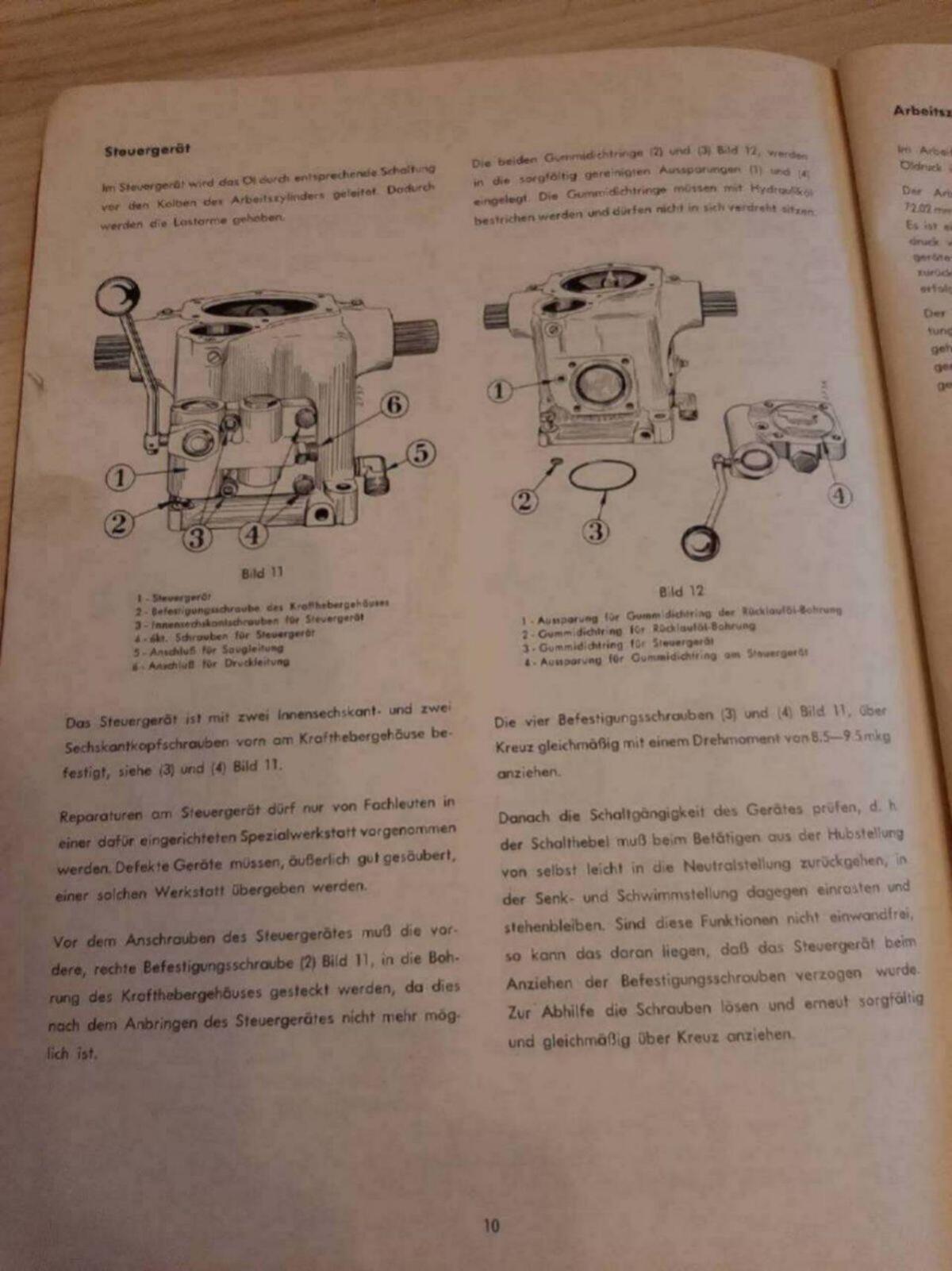 Handbuch Farmall Hydraulik 2