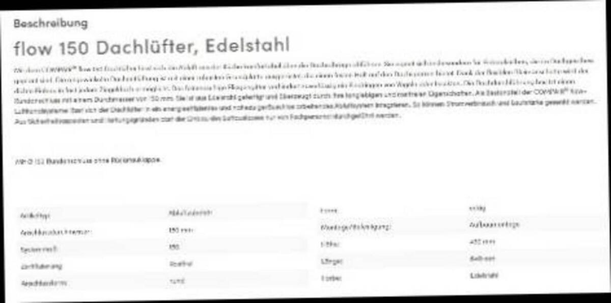 Dachlüfter, Edelstahl 2