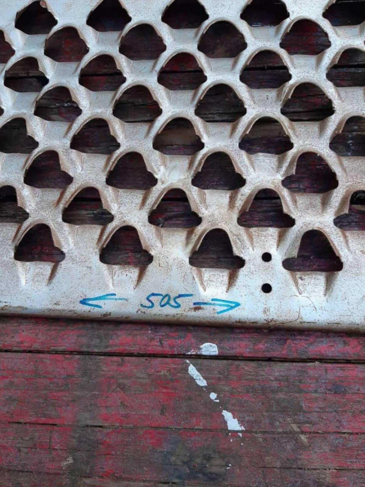 Siebkasten-Verlängerung Mähdrescher Claas 3