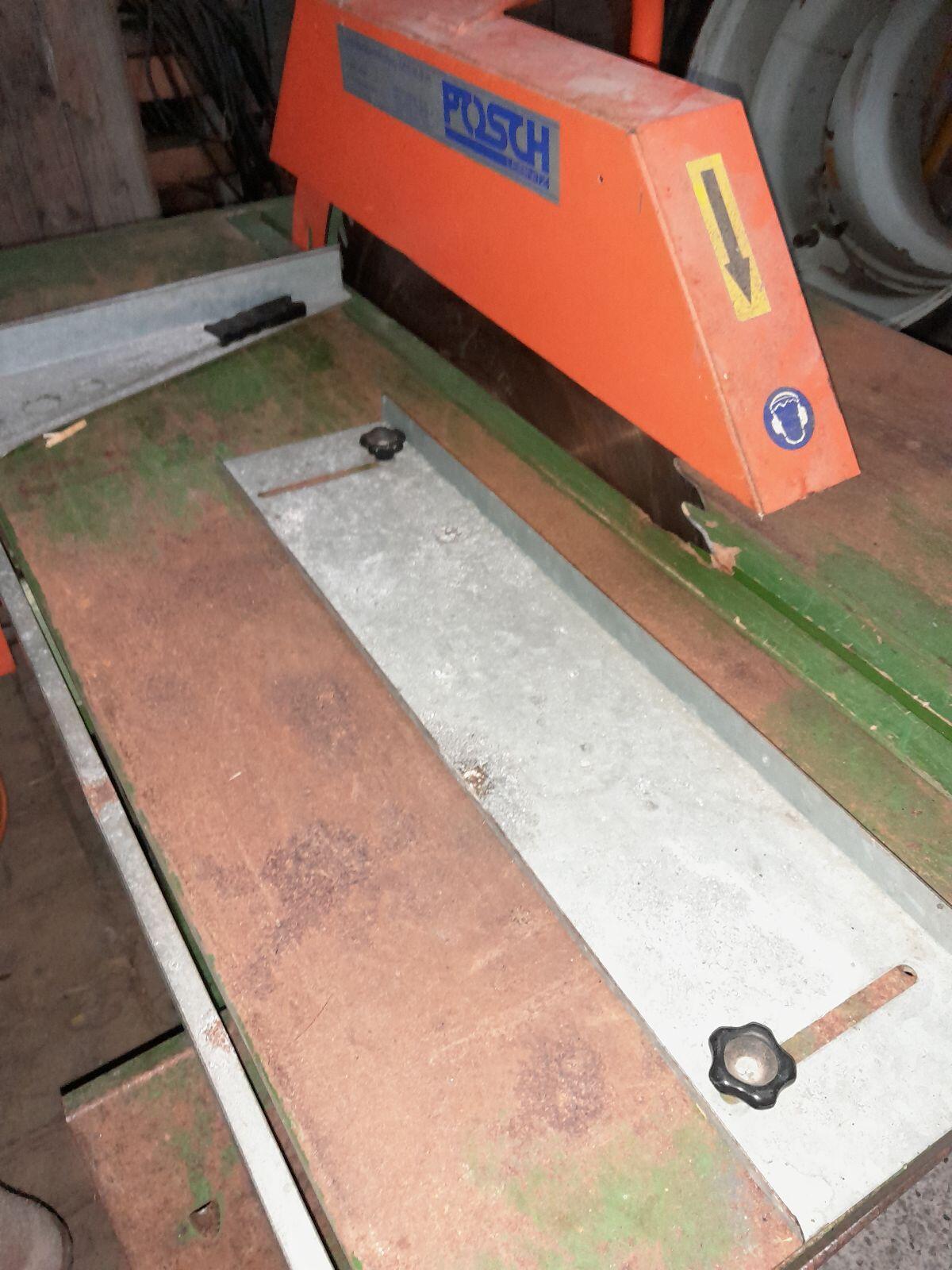 Posch Tisch- und Wippkreissäge 2