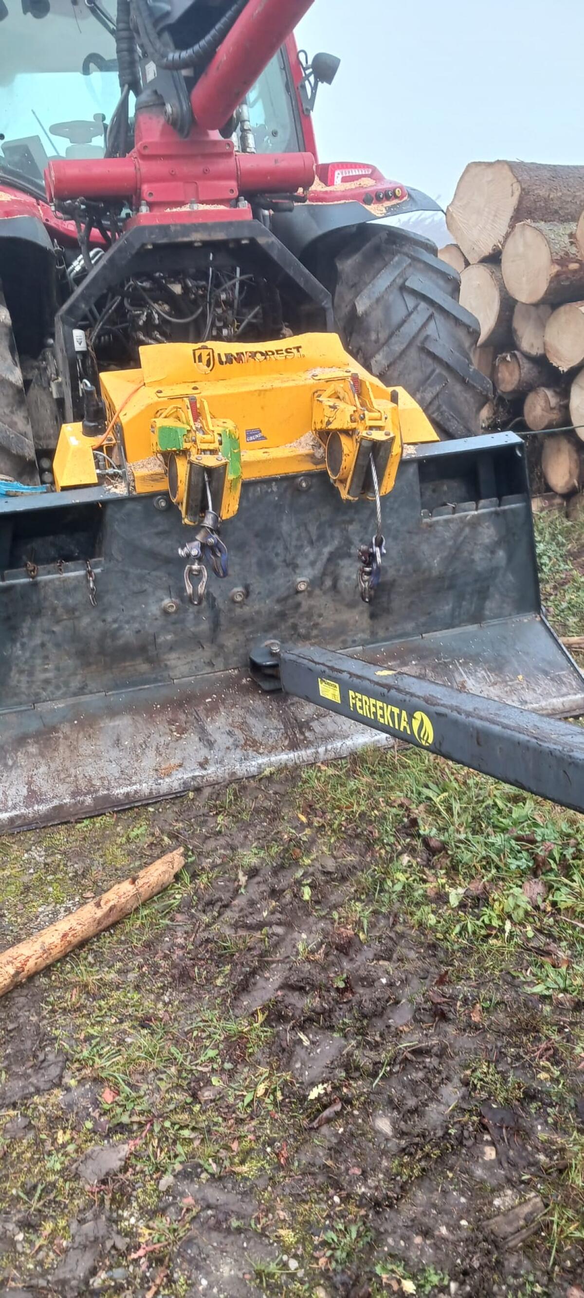 Verkaufe Uniforest Getriebewinde 2x 6,5 1