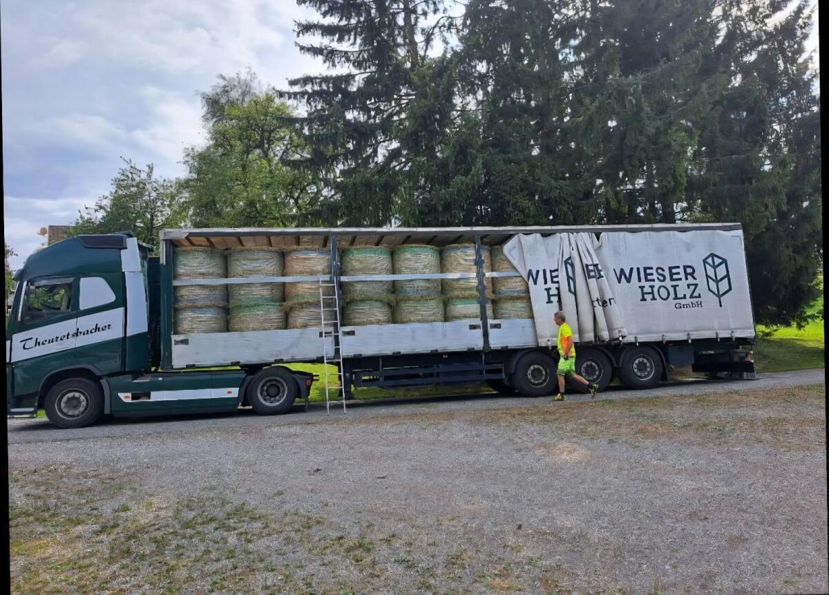 HEU Ernte 2025 TOP Pferdeheu 1. und 2. Schnitt Heuballen 3