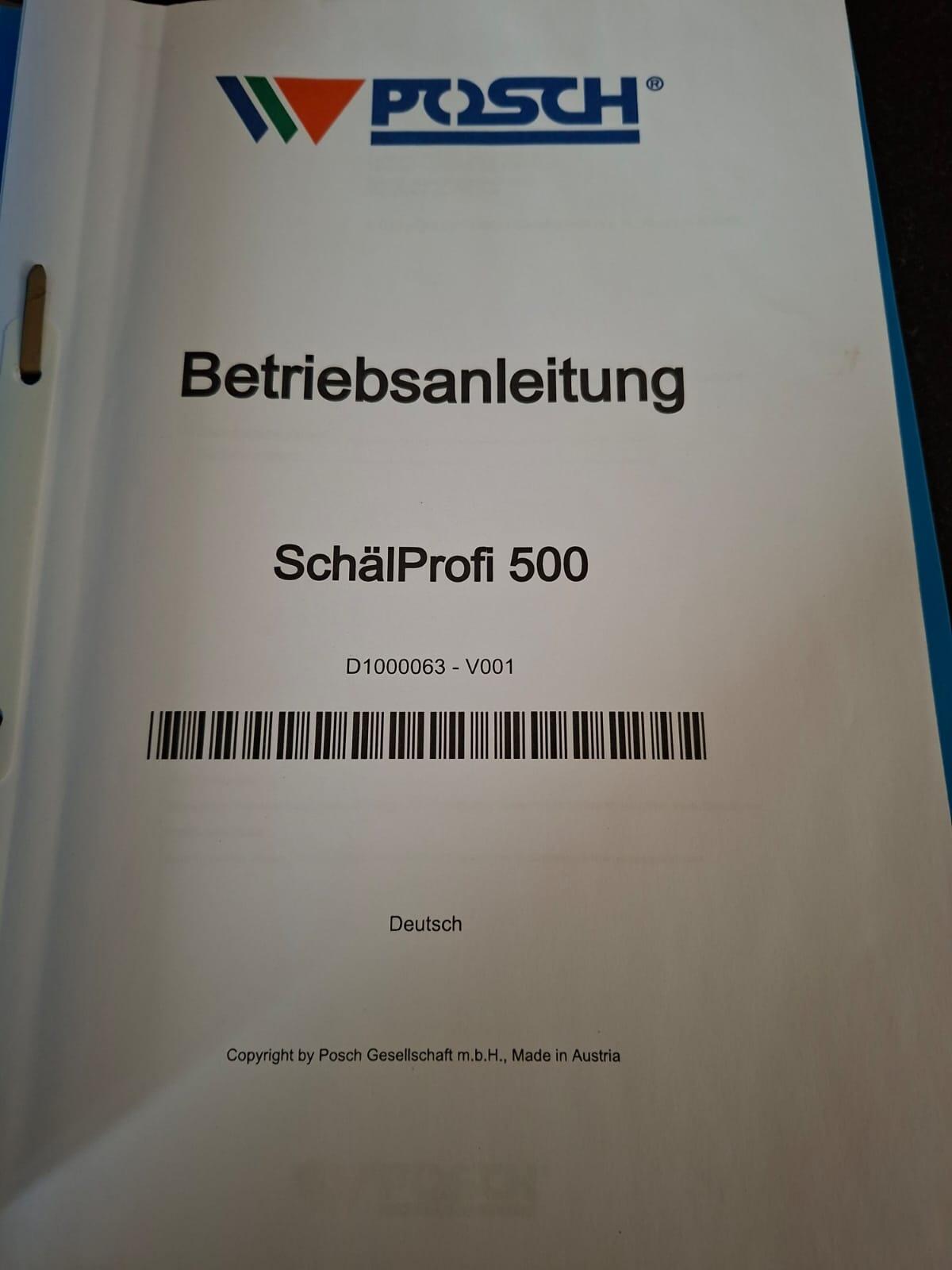 Posch Schälprofi 500 2