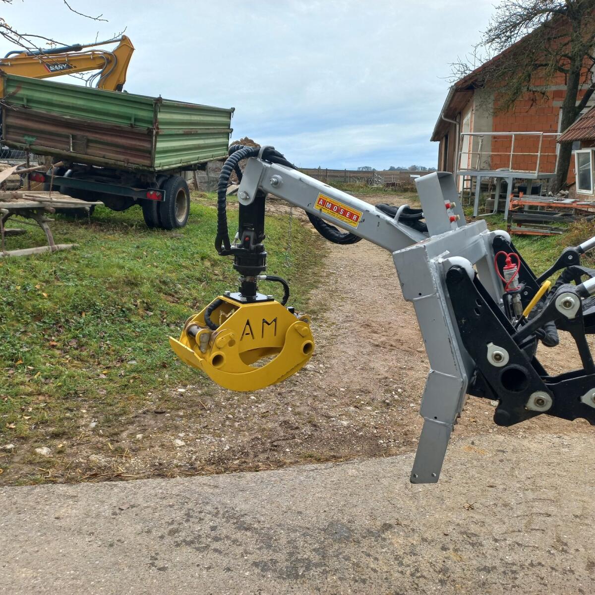 A. Moser Rückezange Forstzange 2