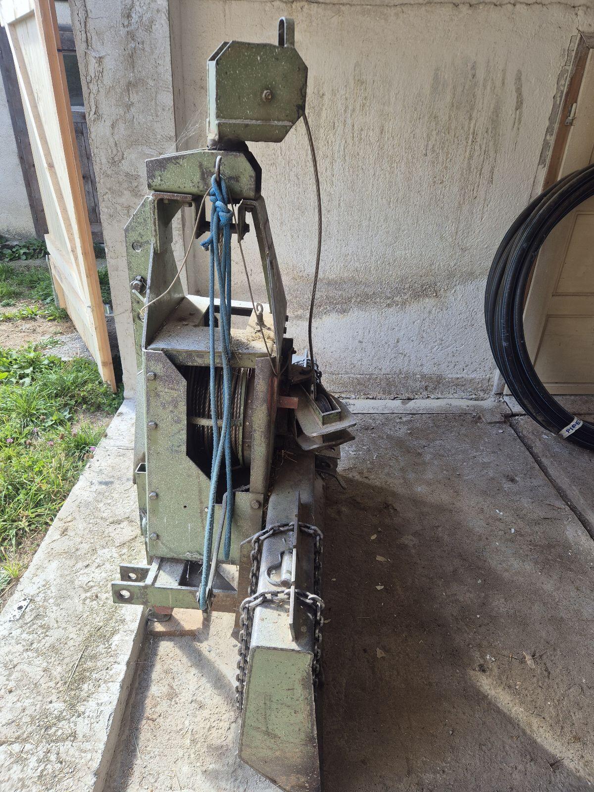 Krasser 5,5T mechanische Seilwinde 2