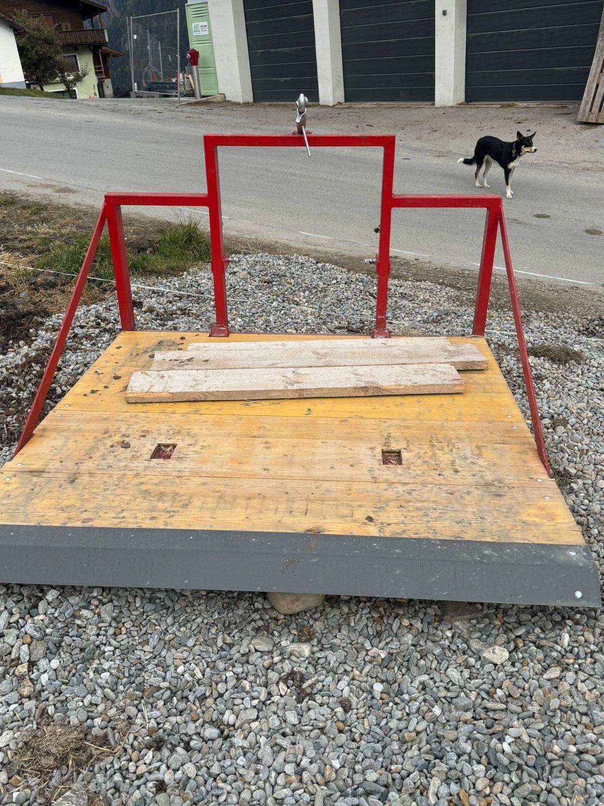 Motormäher Transportgestell 3