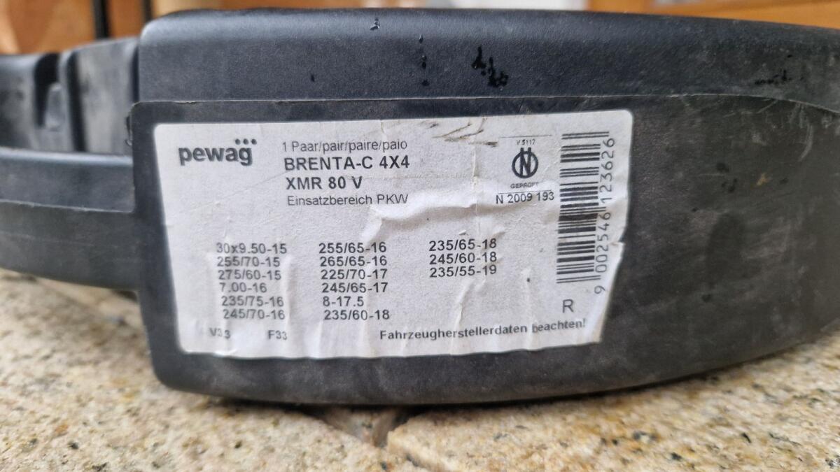 Schneeketten PickUp / Klein LKW BRENTA-C 4x4 XMR 80 V 3