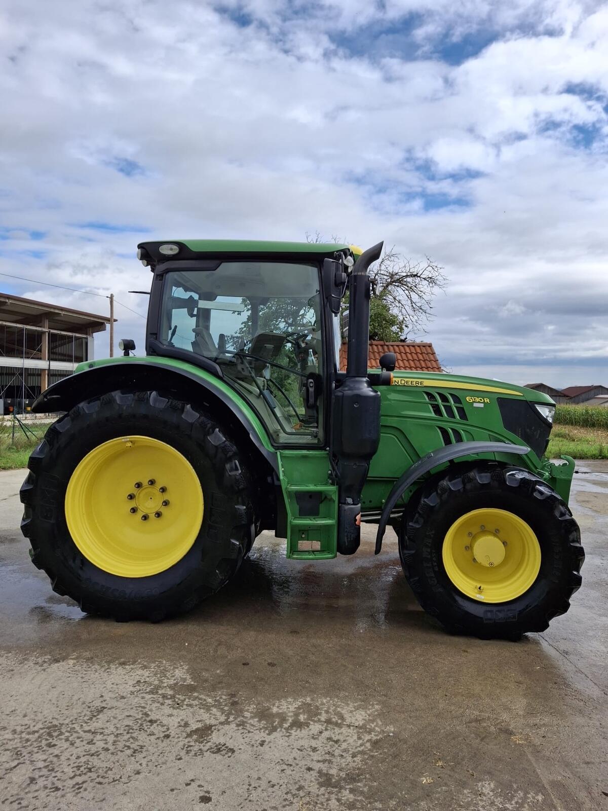 John Deere 6130R, 50 km/h, GPS SF1 2