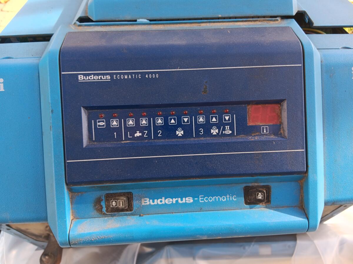Buderus Ölkessel Steuerung 1