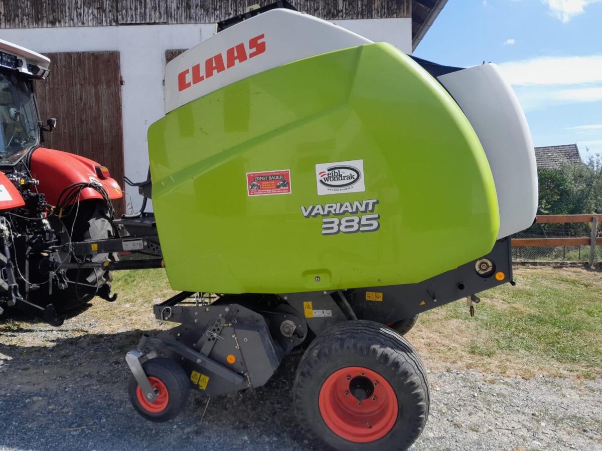 Rundballenpresse Claas Variant 385RC 2