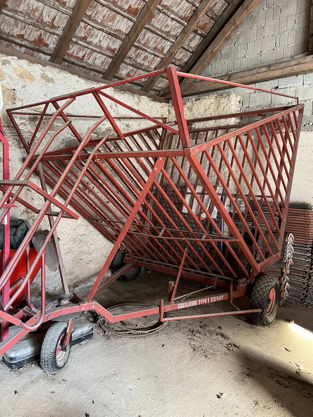 Ballenwagen für Kleinballen - Egebjerg Type 1 Gigant 2