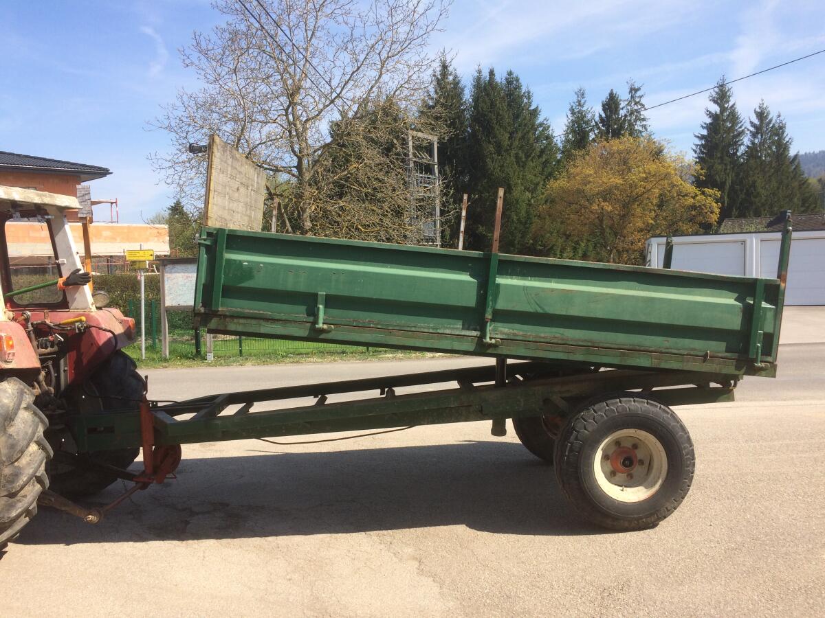 Anhänger-Kipper Eigenbau 1