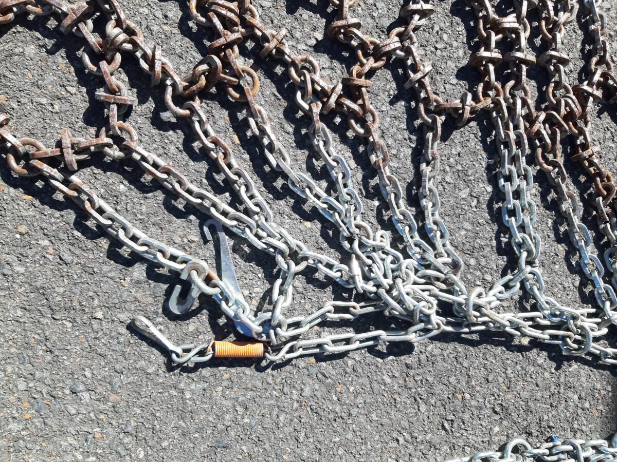 Schneeketten Netzketten Traktor Liebherr Atlas Kramer 3