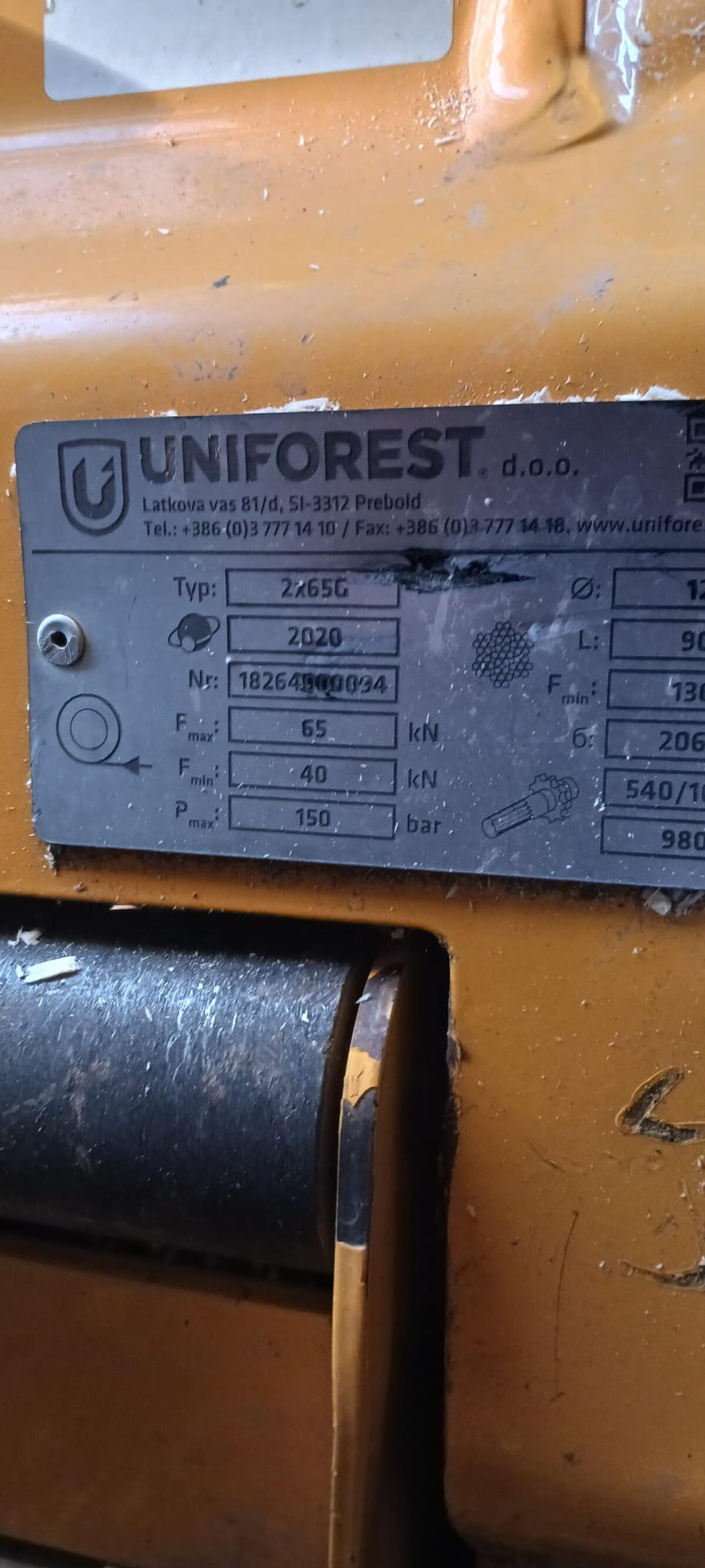 Verkaufe Uniforest Getriebewinde 2x 6,5 2