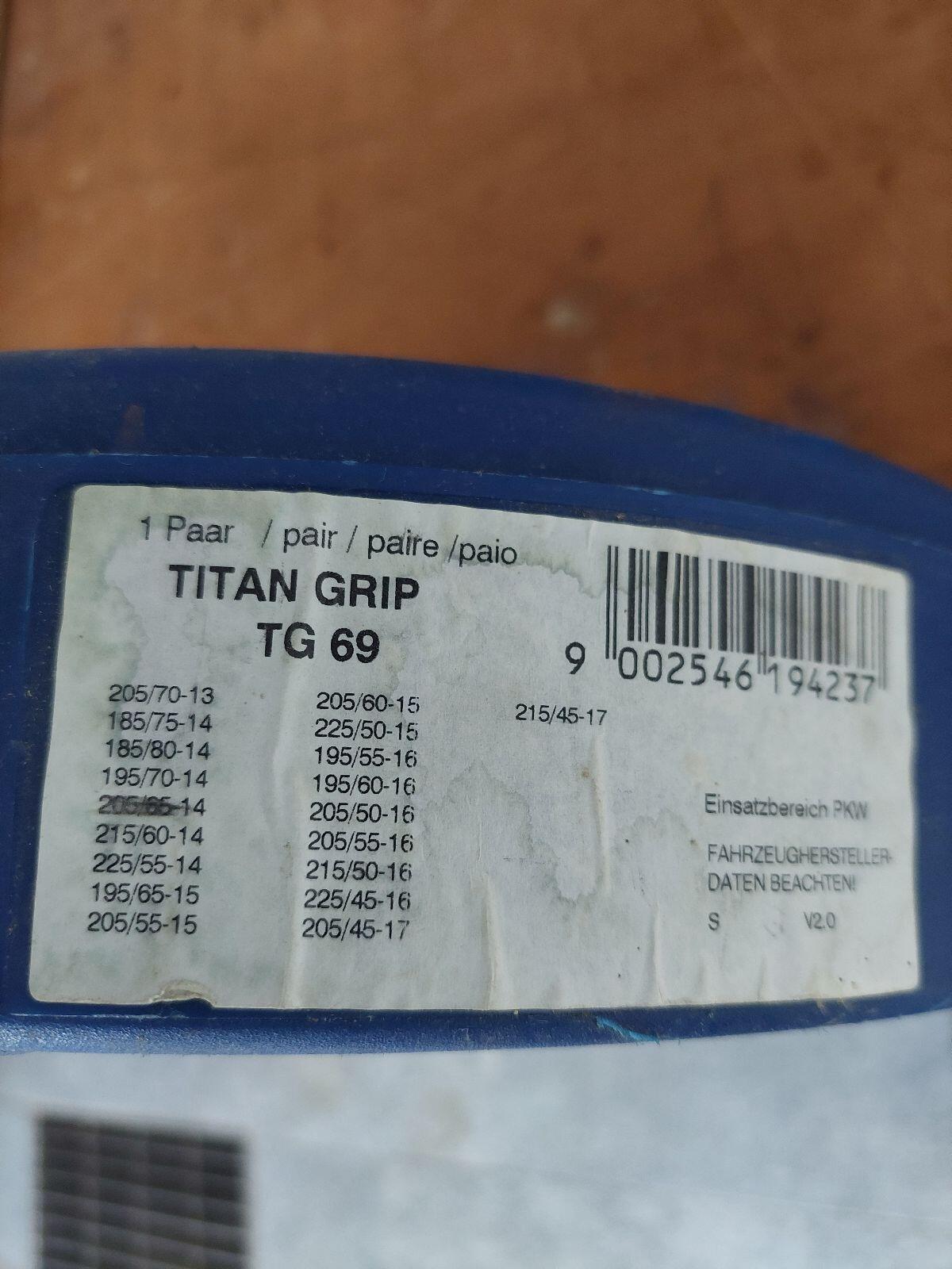 Schneeketten Pewag für Auto Titan Grip 69 2