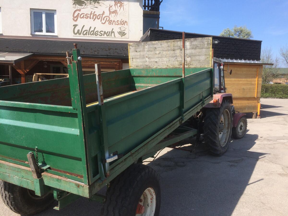 Anhänger-Kipper Eigenbau 2