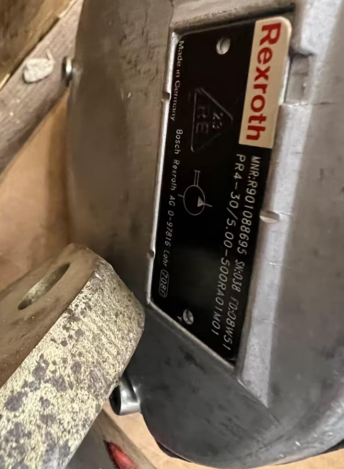 Rexroth Hydraulikpumpe – Doppelpumpe A4FO71 + Radialkolbenpumpe 2