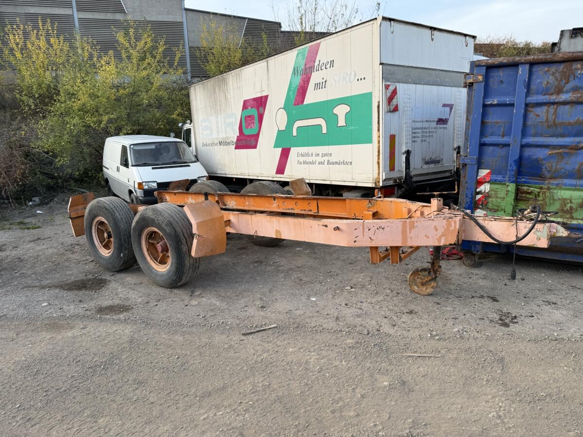 Tandem-Anhänger Fahrgestell 2