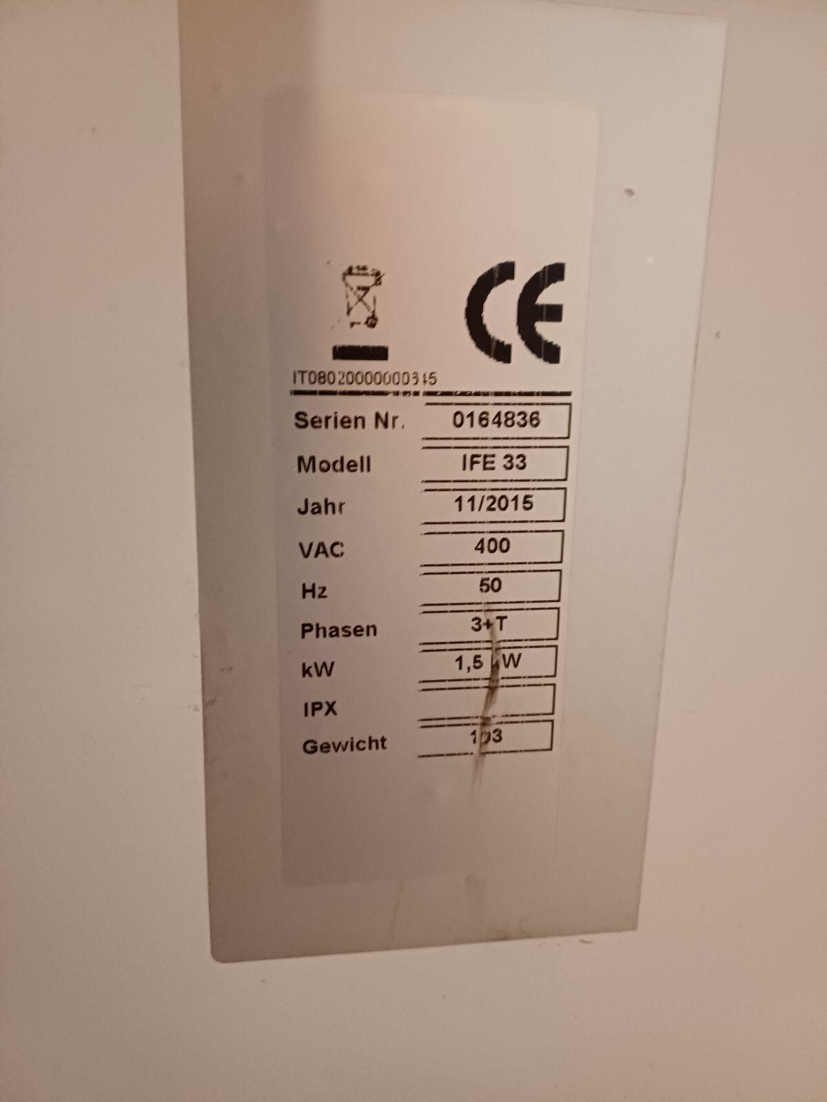Teigknetmaschine IFE 33 3