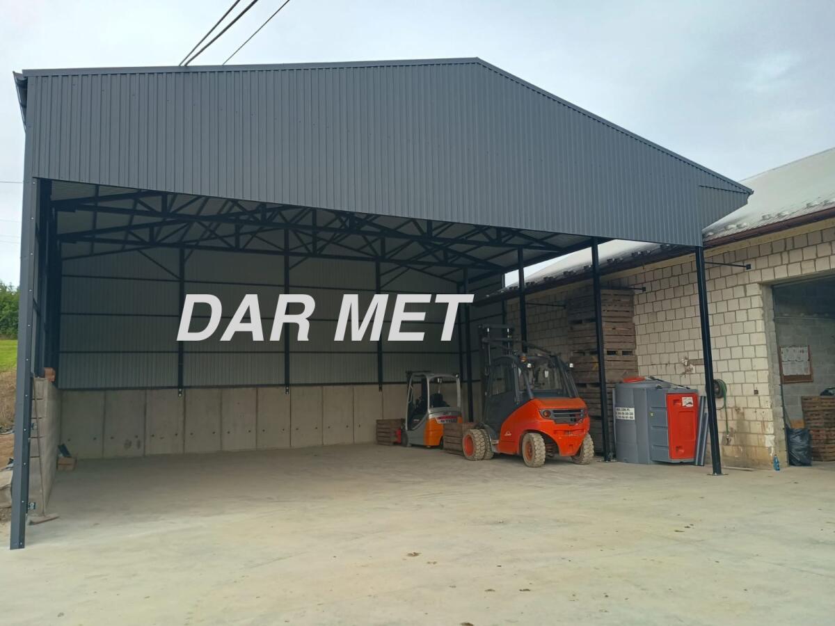 Stahlhalle, Lagerhalle 500 kg/m² 3