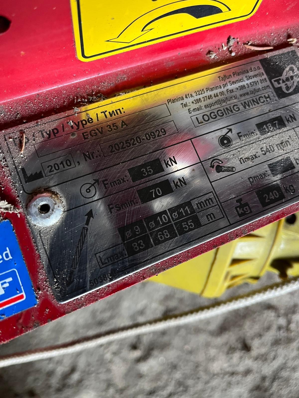 Seilwinde Tajfun EGV 35 A 2