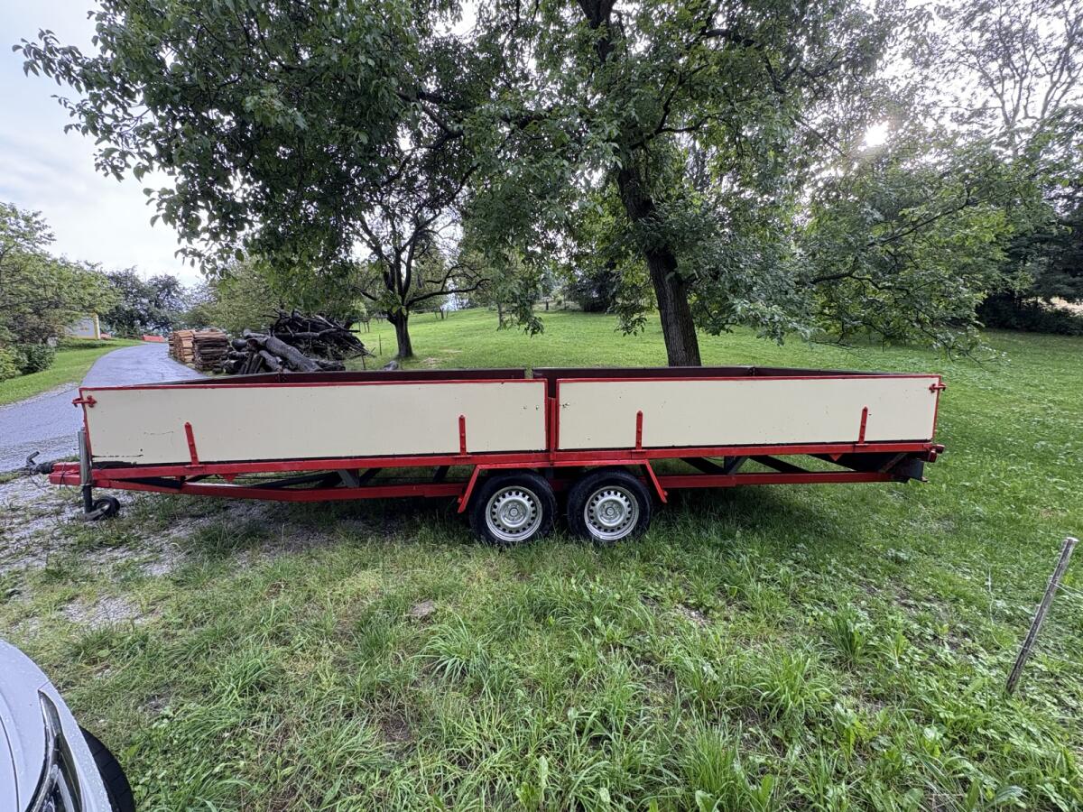 Tandem Anhänger 2,5x6m 2