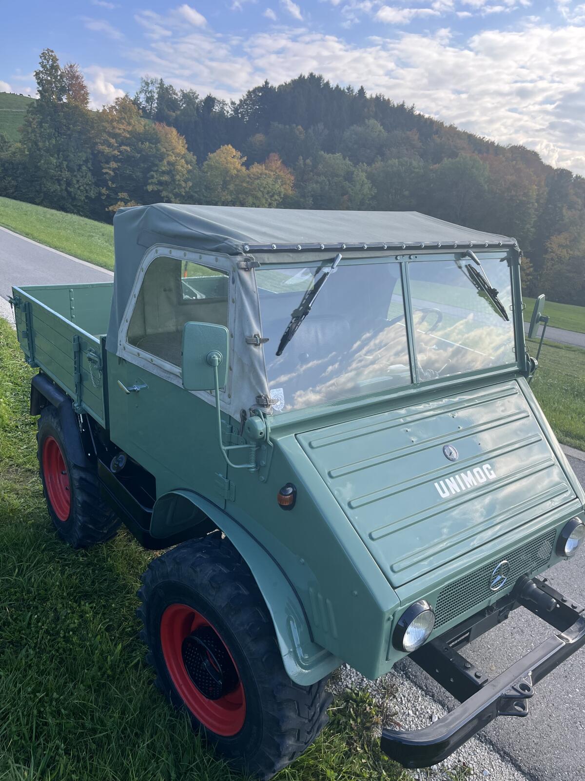 Unimog 411 Cabrio U30 Agrar 3