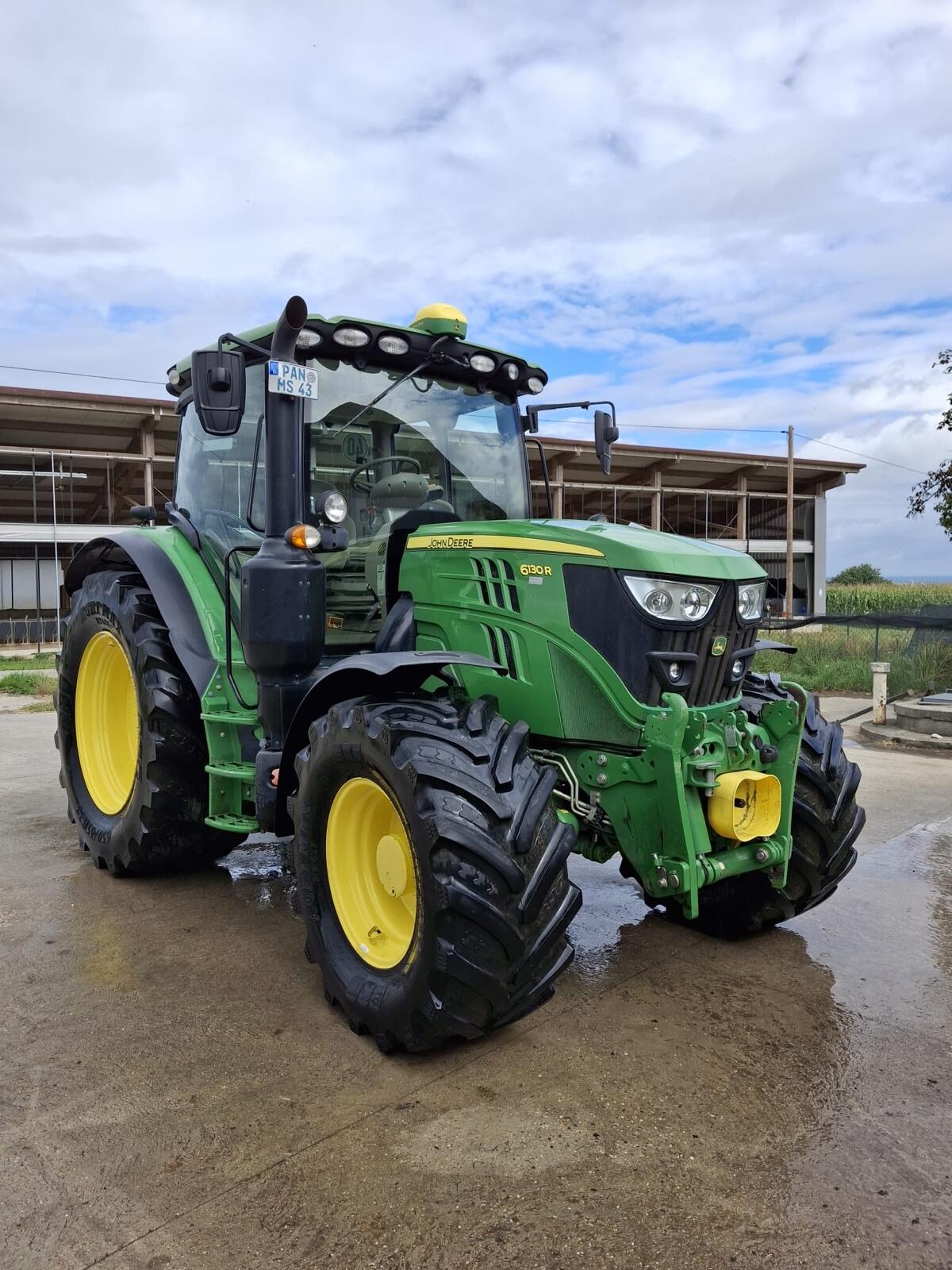 John Deere 6130R, 50 km/h, GPS SF1 1