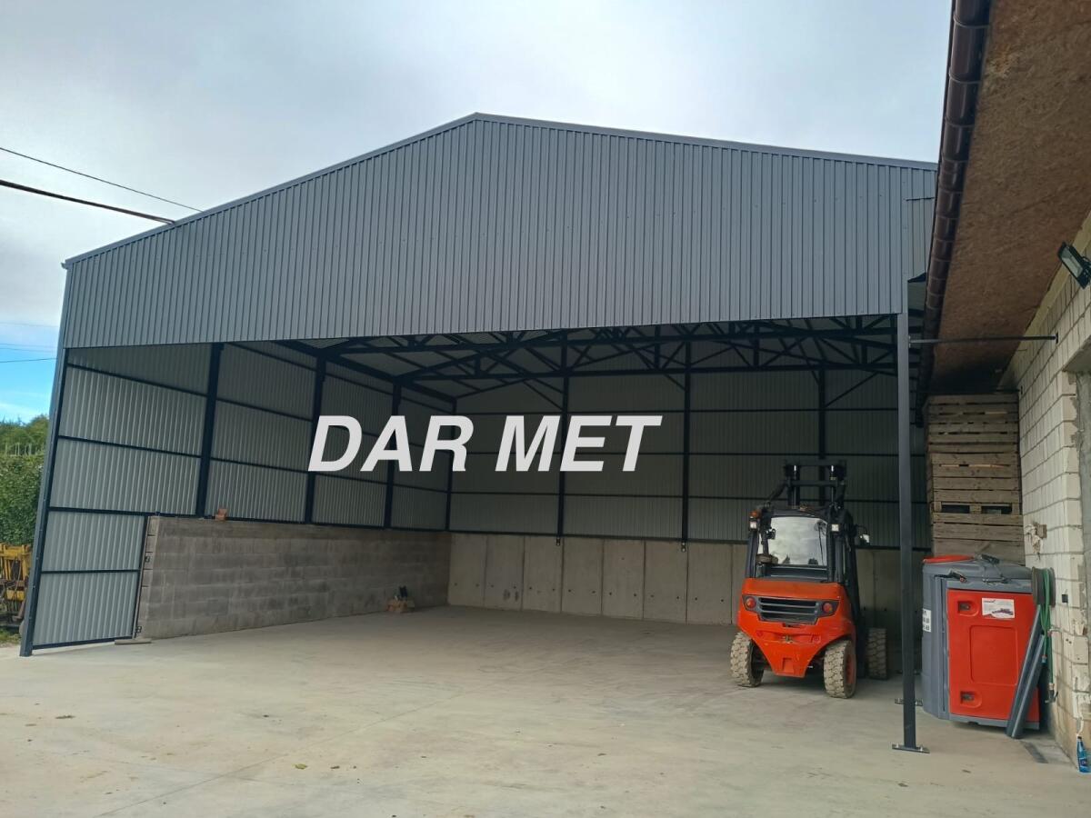 Stahlhalle, Lagerhalle 500 kg/m² 2