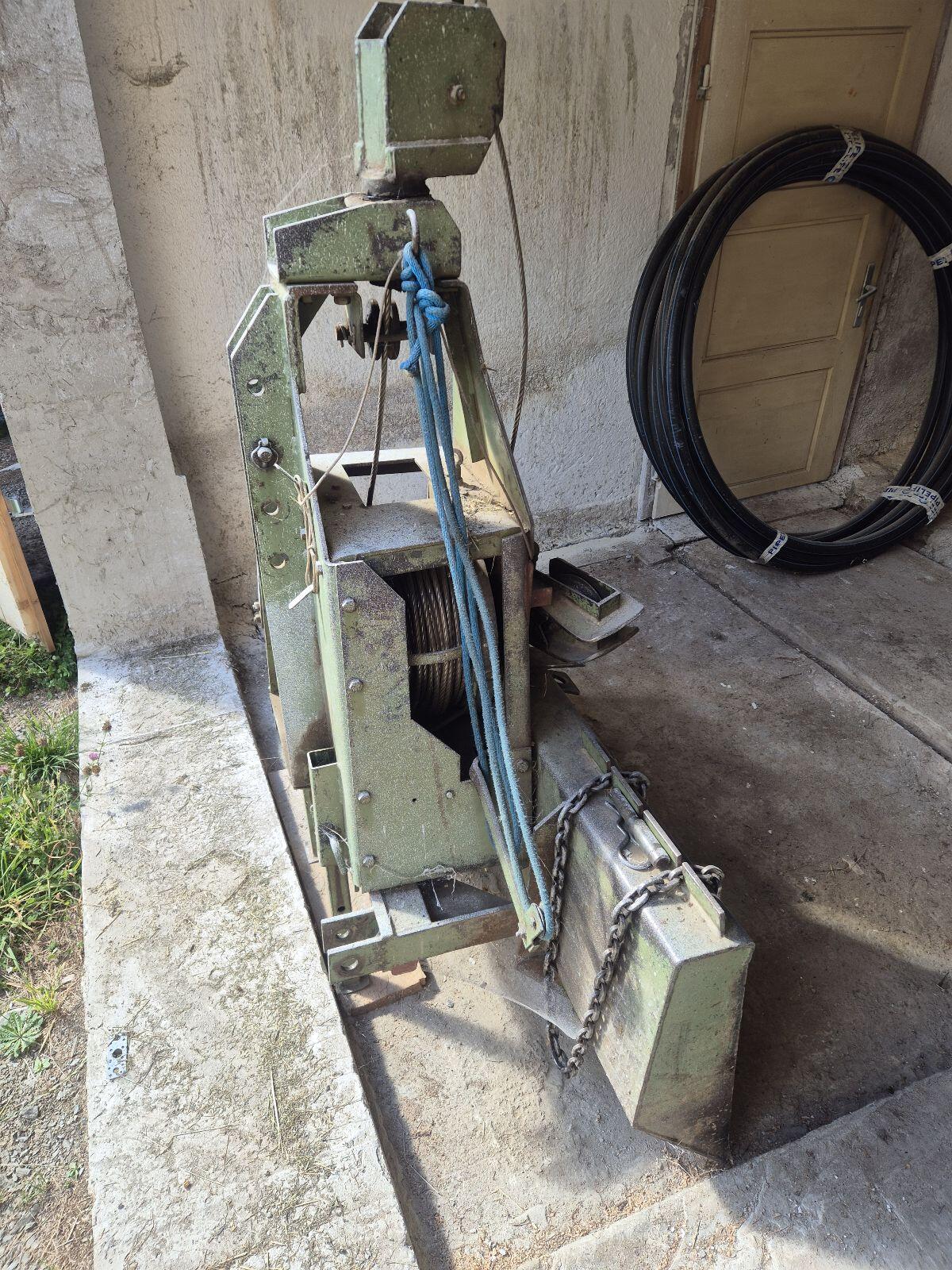 Krasser 5,5T mechanische Seilwinde 3