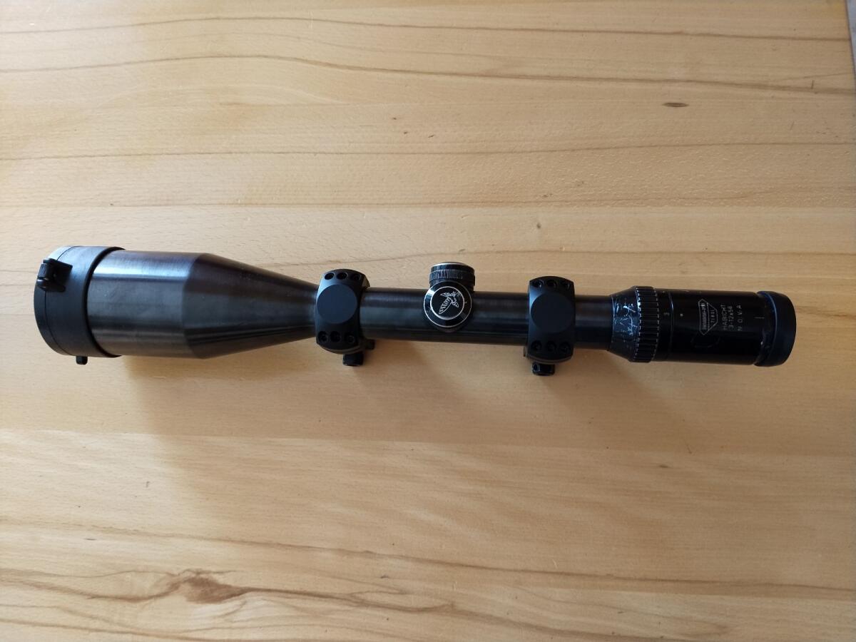 Swarovski Habicht Nova 3-12x56 mit Weaver Montageringe 3