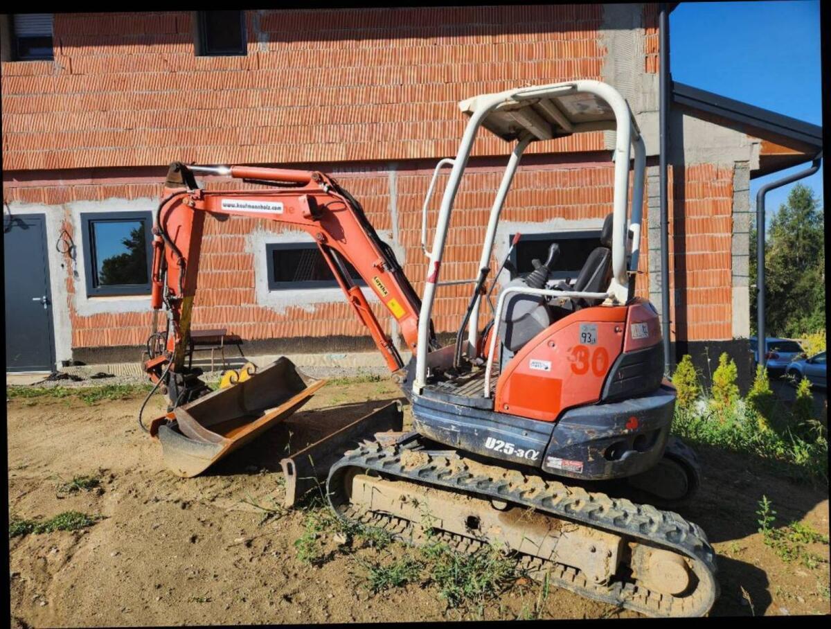Kubota U25-3a Bagger 2