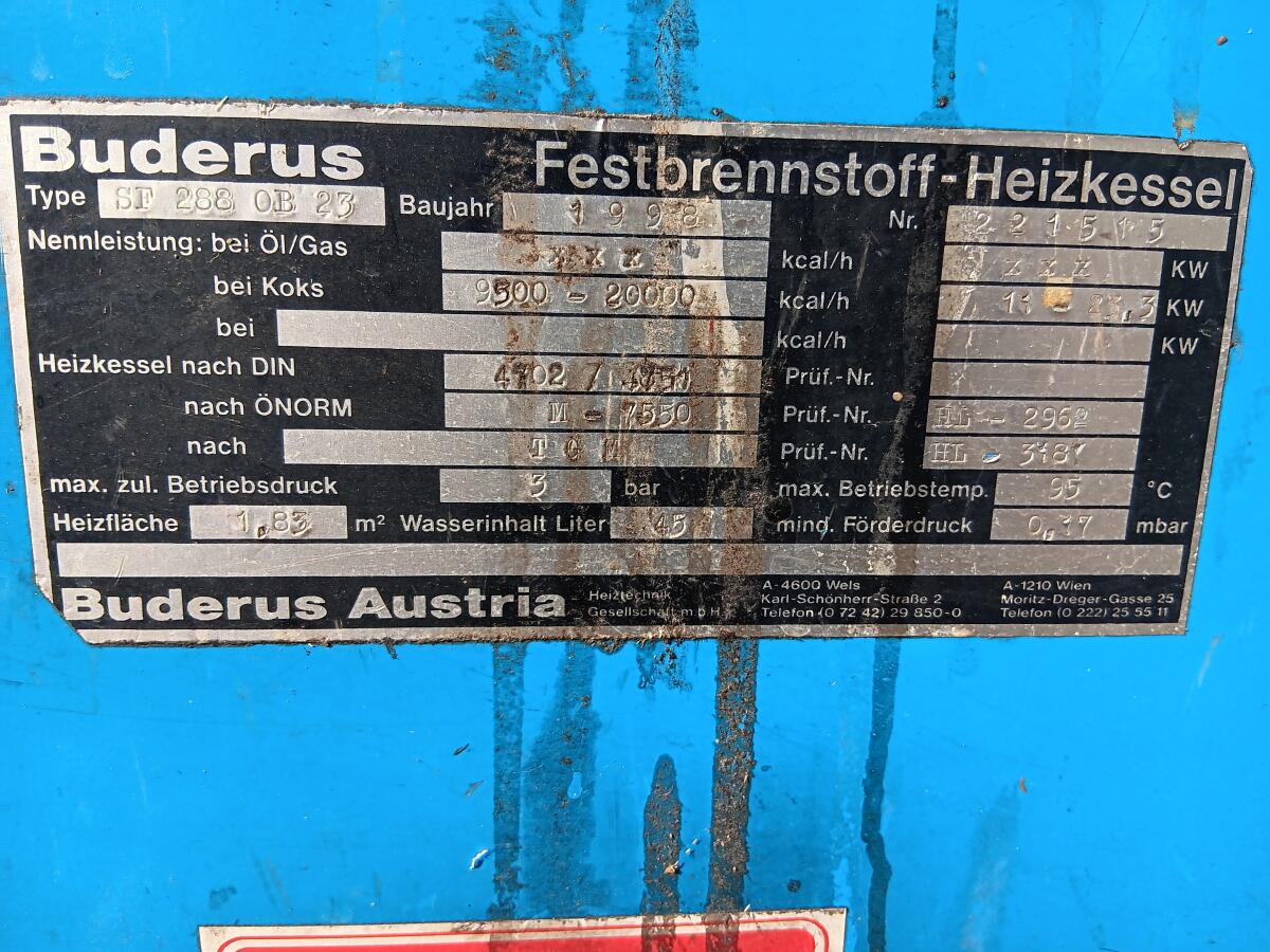 Festbrennstoff-Heizkessel 2