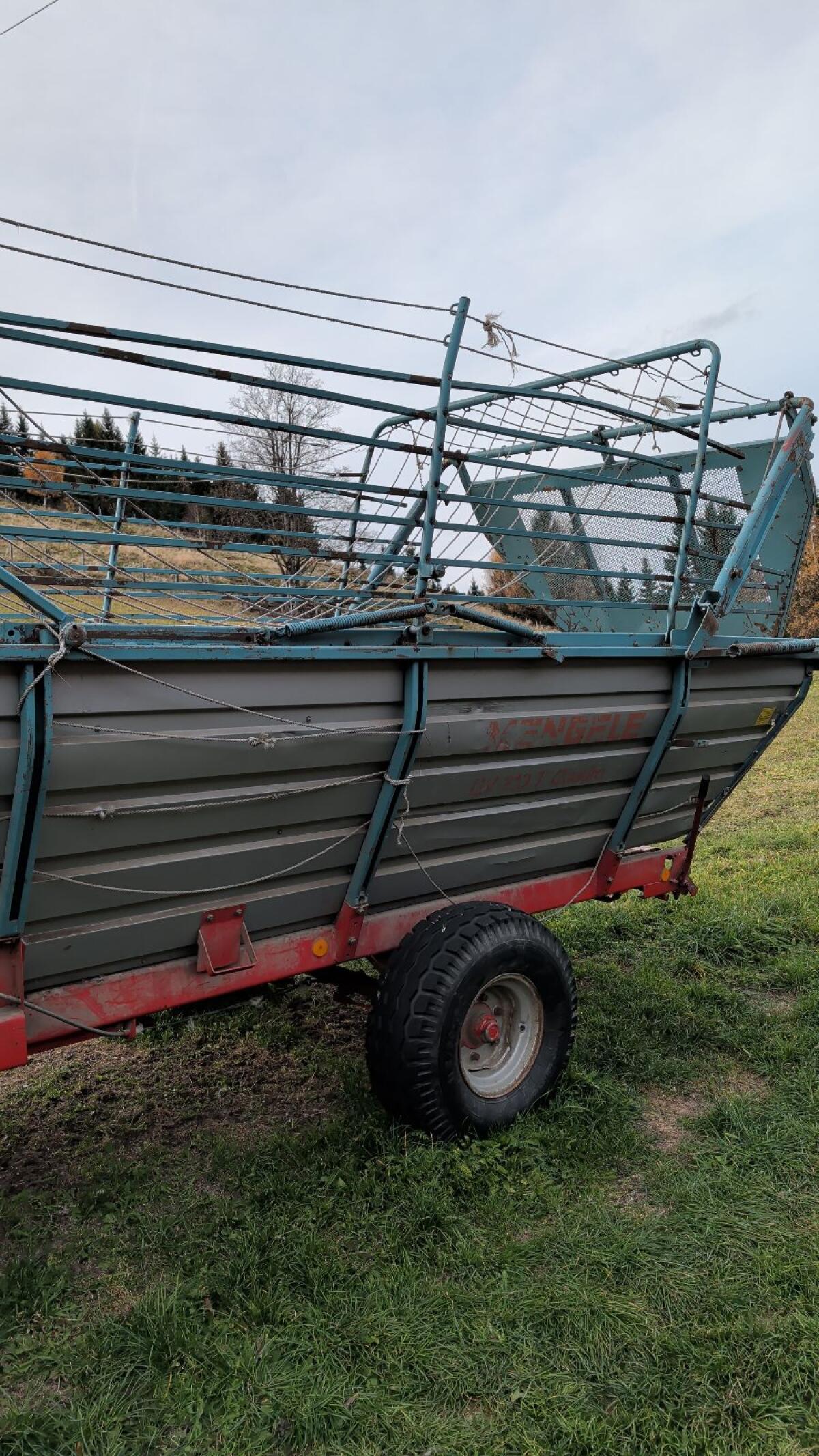 Mengele LW210 Quadro Ladewagen Tieflader 3