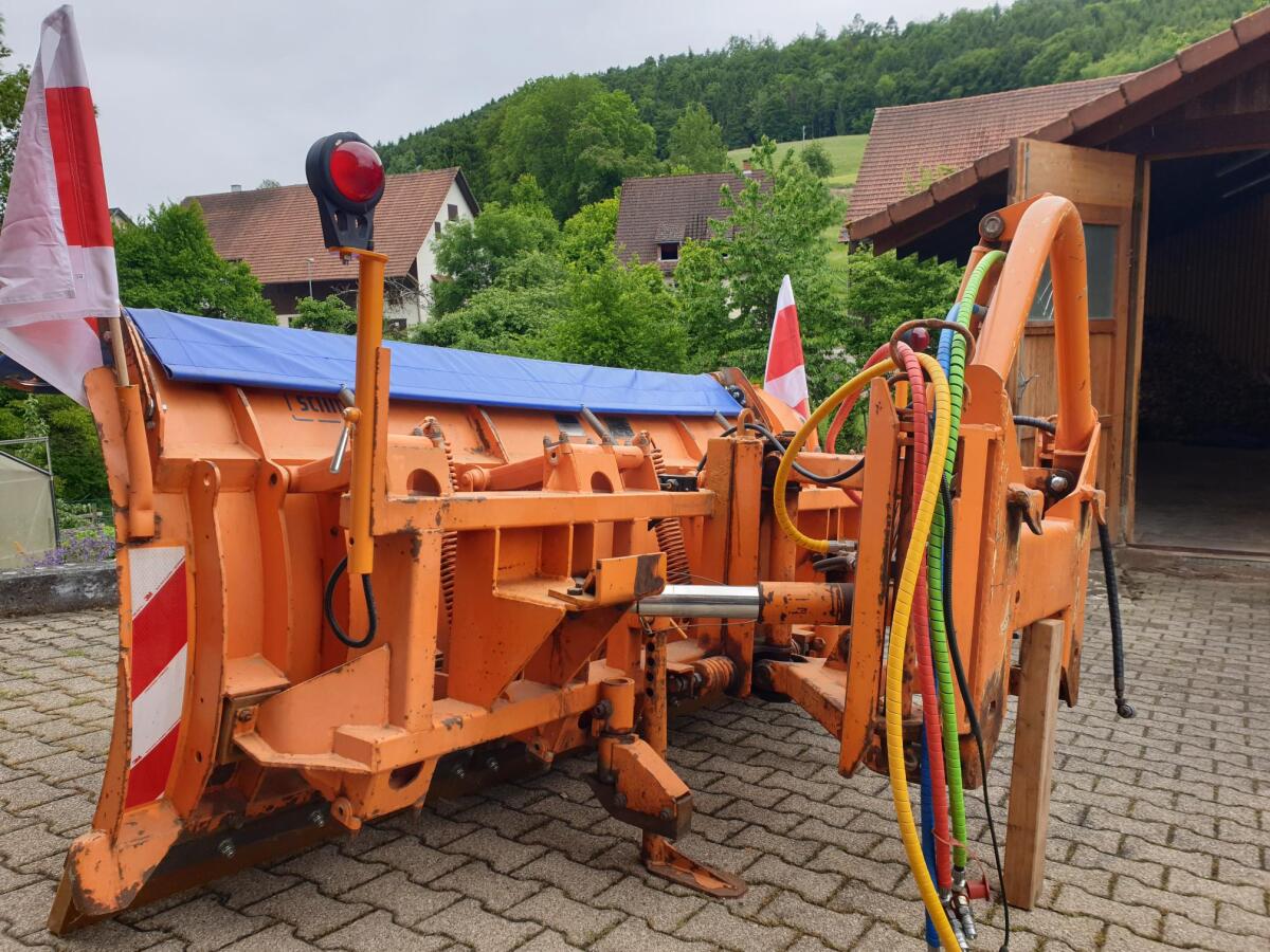 Schneepflug Schmidt MF 2.3 Polyurethan & Stahlschürfleisen 3