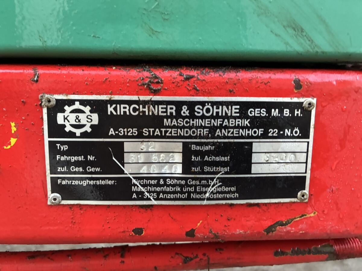 Kirchner Miststreuer 3