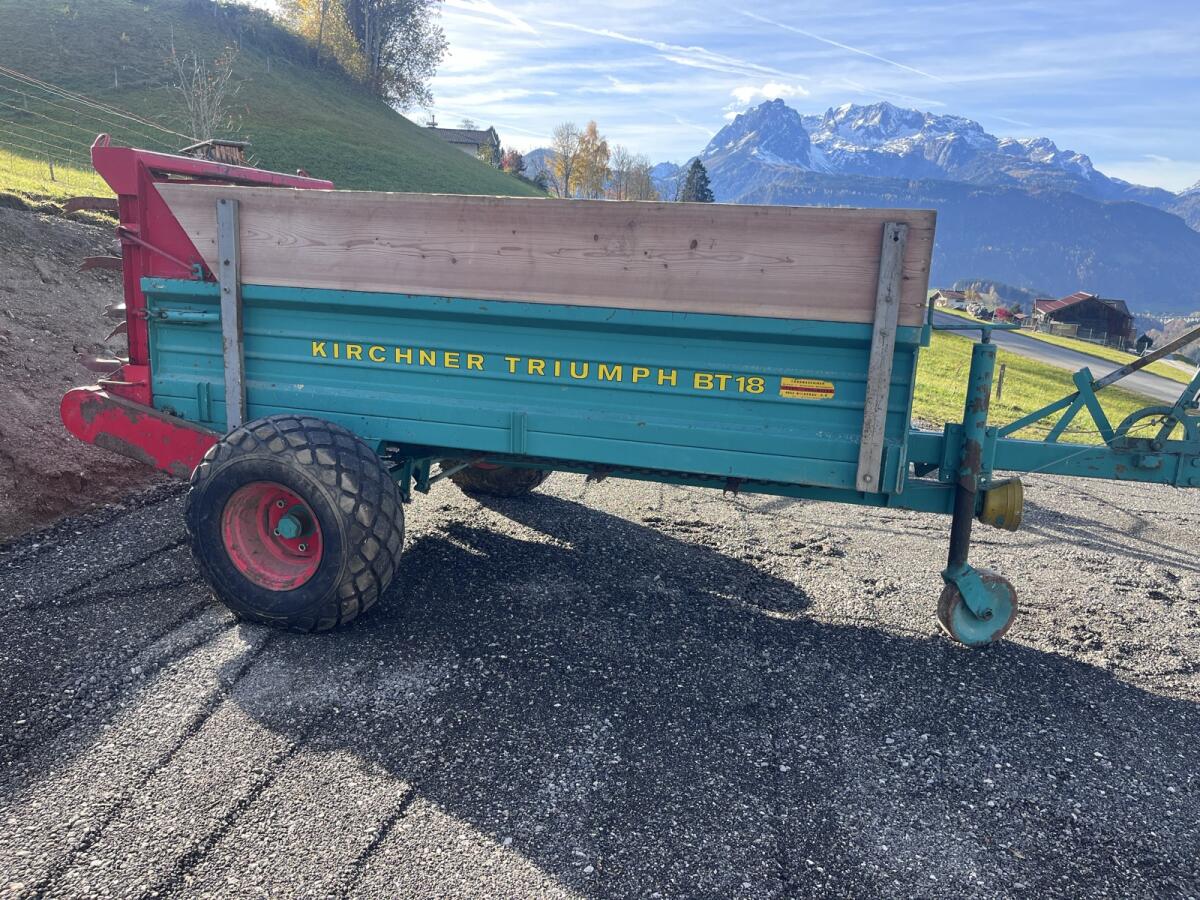 Kirchner Miststreuer Triumph BT 18 2