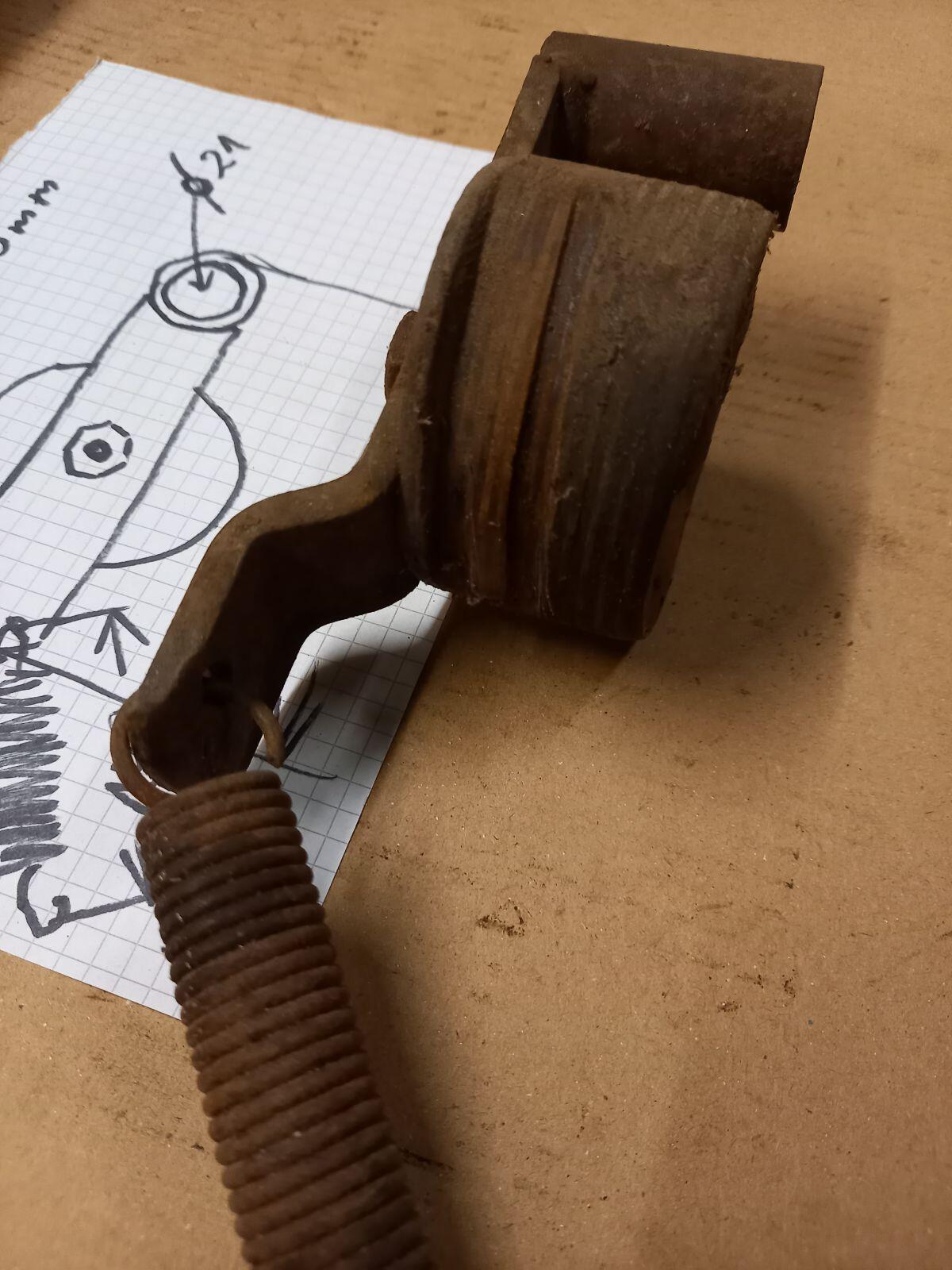 Kettenspanner Ladewagen Dechenreiter Lely 3