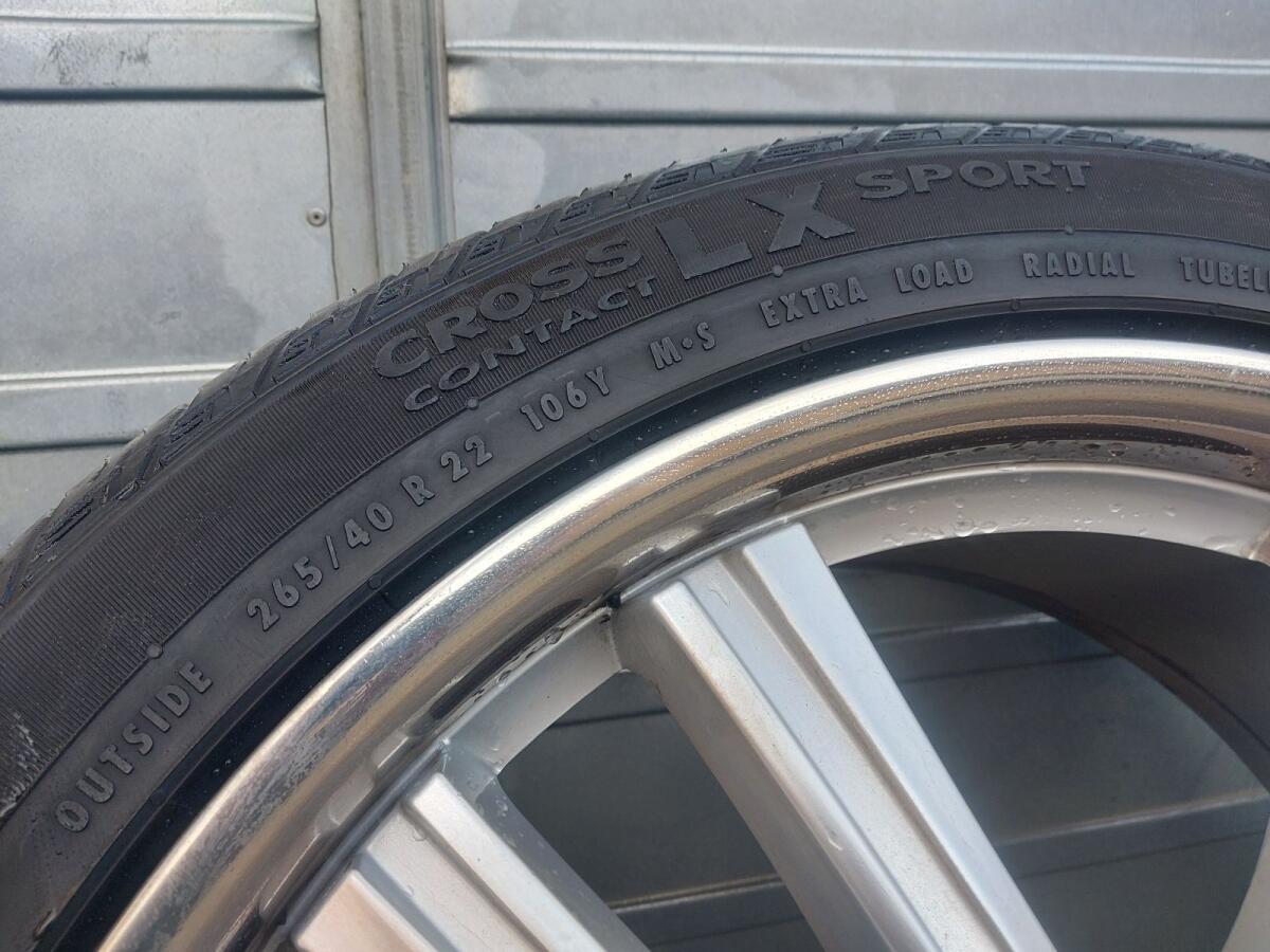 Kompletträder 265/40 R 22 3