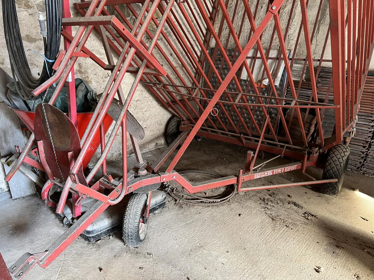 Ballenwagen für Kleinballen - Egebjerg Type 1 Gigant 1