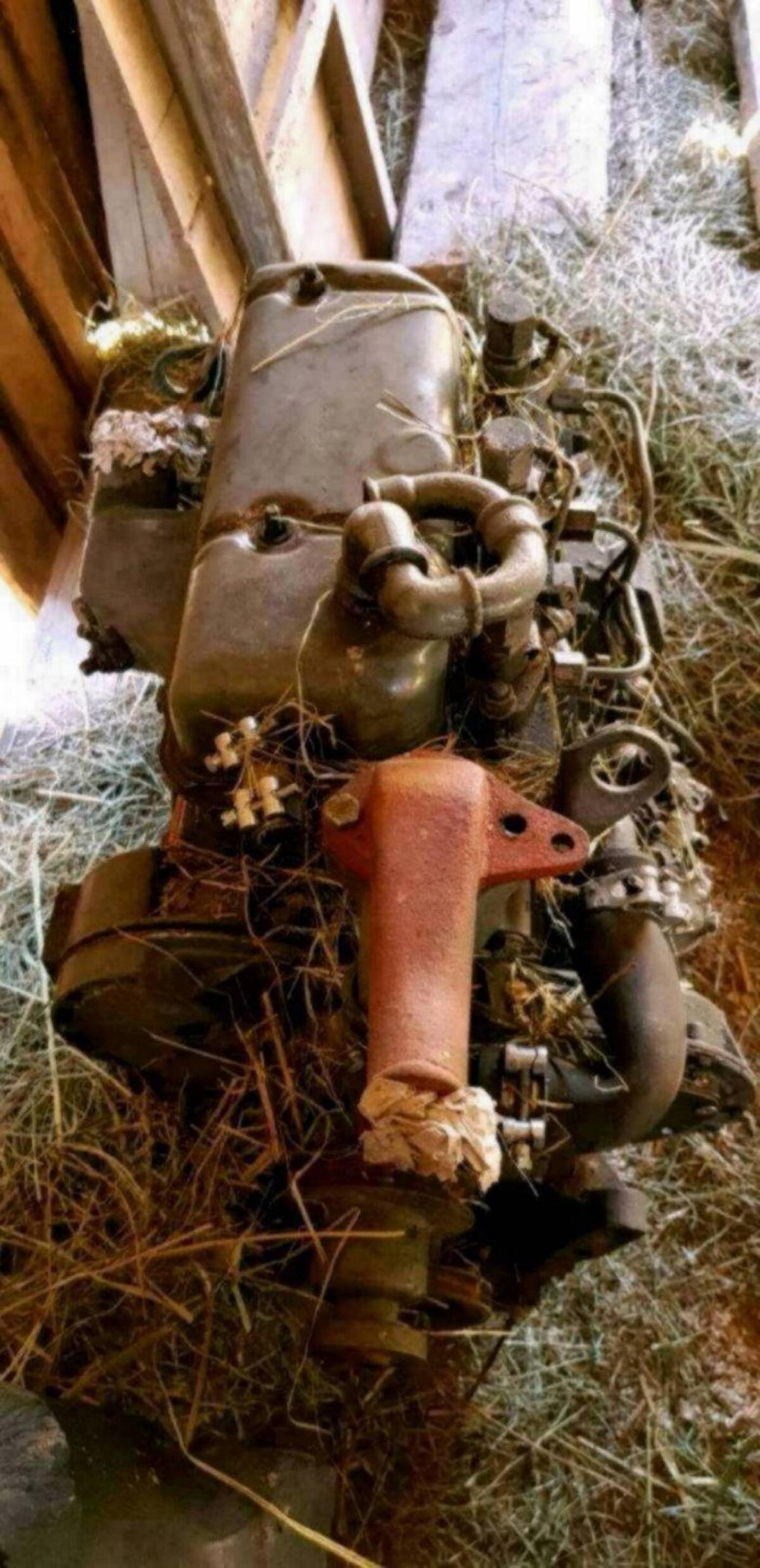 3-Zylinder Perkins-Motor in Teilen 1