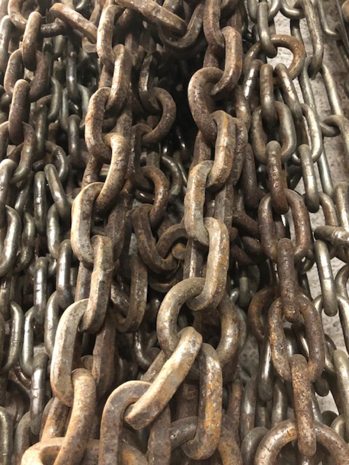 Schneeketten Traktor 2