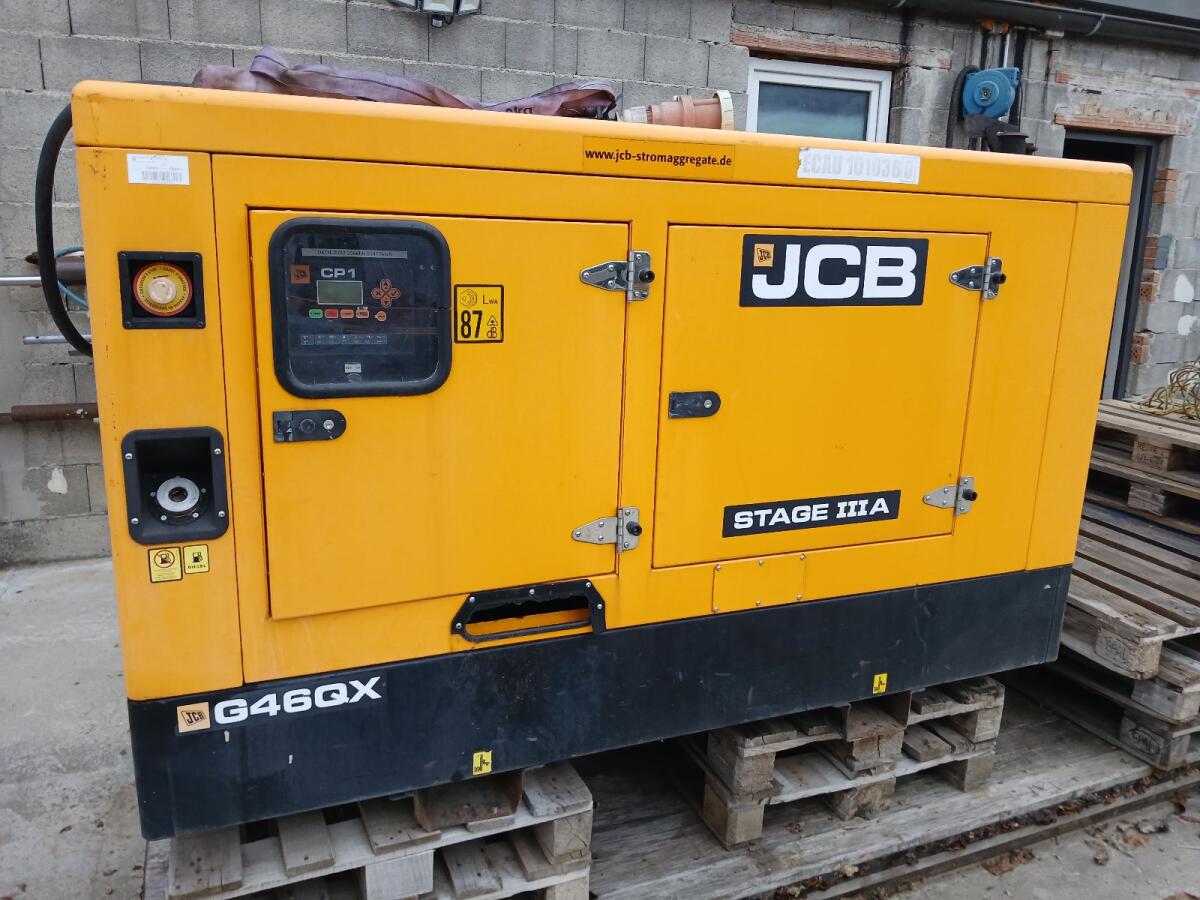Stromgenerator 45 kVA JCB G46QX 2