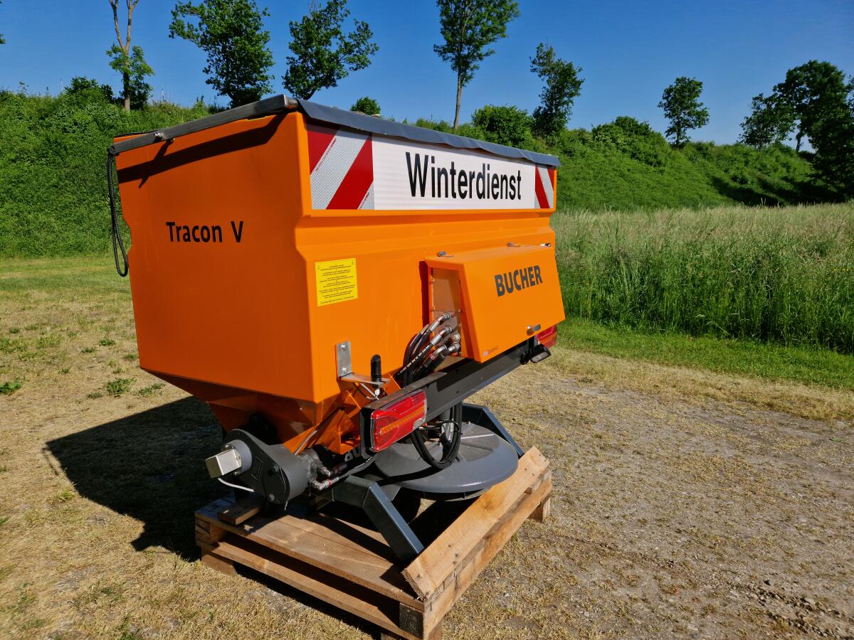 Anbausalzstreuer Salzstreuer Bucher Springer Unimog Tracon V 3