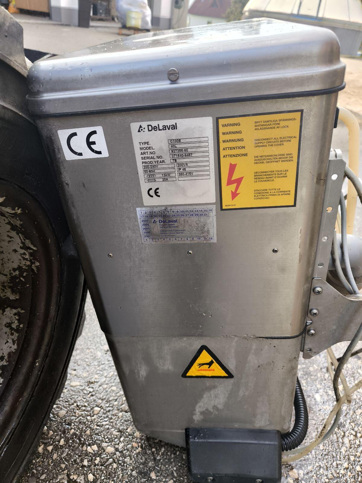 De Laval Spülautomat C100E 2