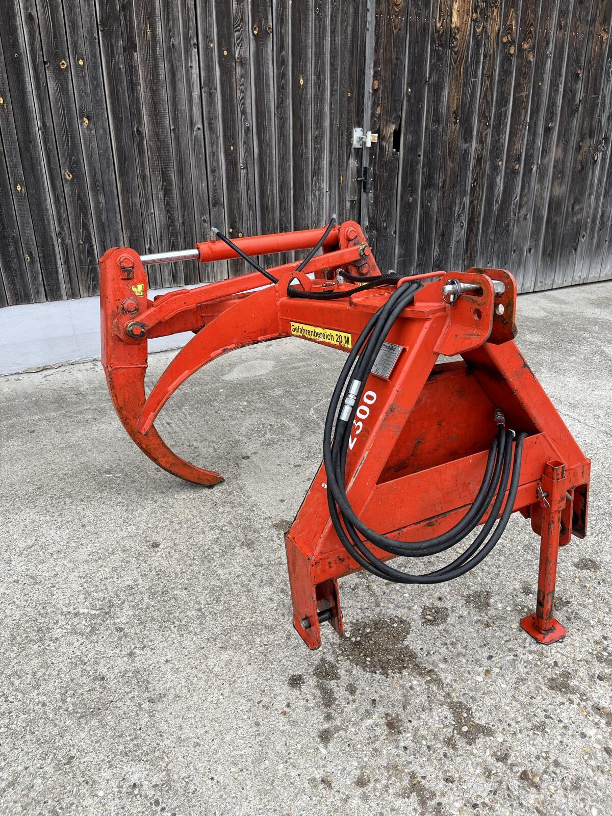 Fransgard HZ-2300 Rückezange Holzzange 3