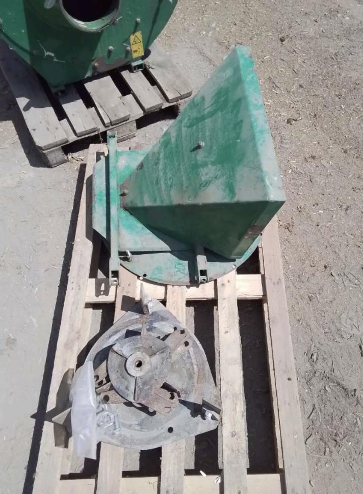 Mus Max Hack-Schnitzelgebläse 2