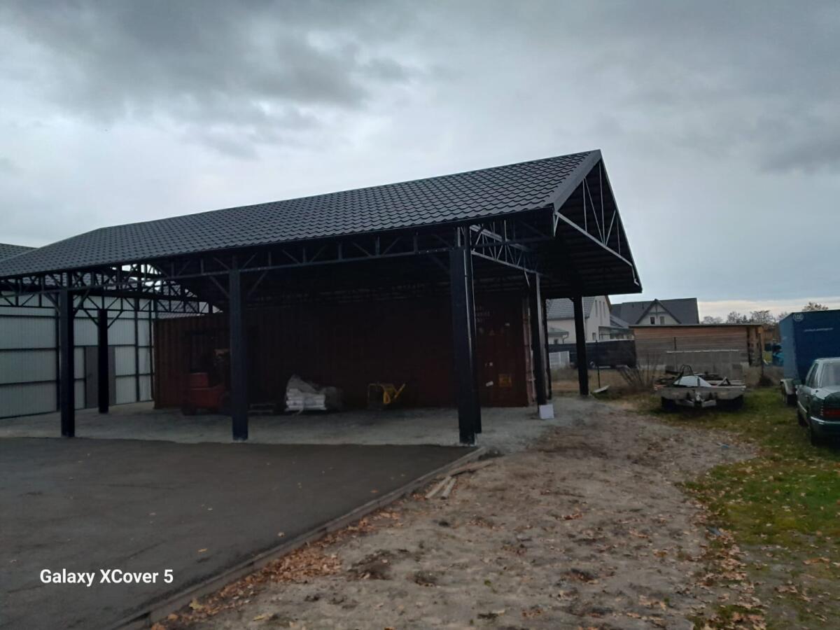 Stahlhalle, Lagerhalle 500 kg/m² 3