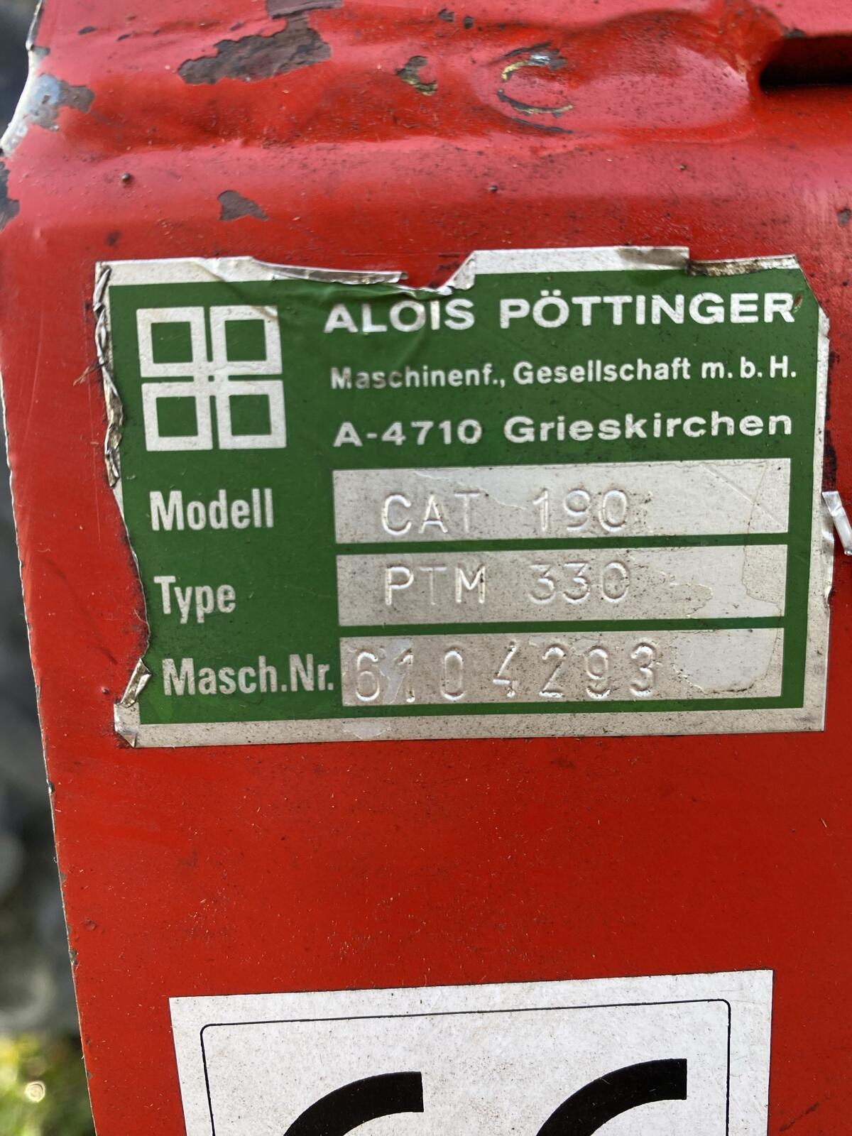 Pöttinger CAT 190 3